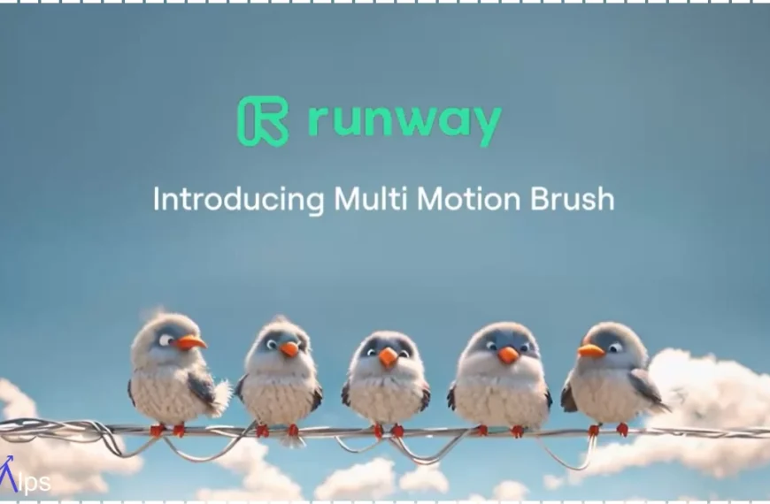 RunwayML تطلق Multi Motion Brush لتحويل الصور إلى فيديوهات